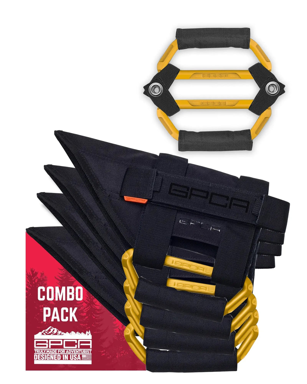 GP-Grip PRO Foldable Color Handles — Jeep Wrangler (2007–2023)