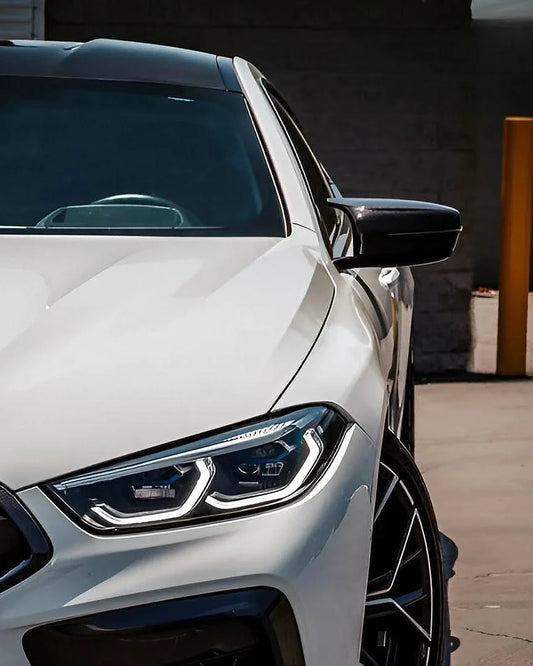 BMW 5 Series F90 M5 M Style Carbon Fiber Side Mirror Cover (2018+)