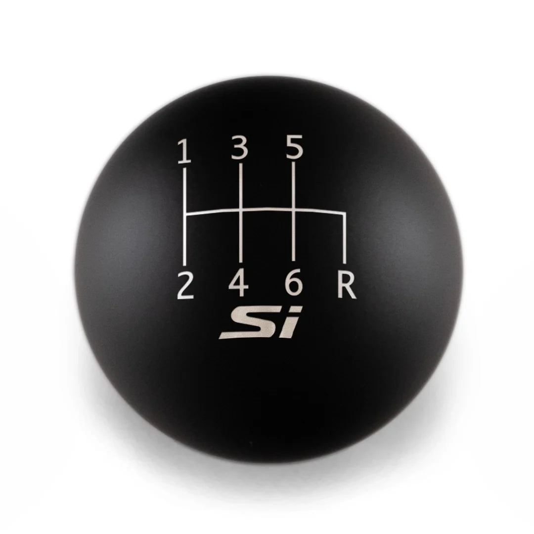 Billetworkz Weighted Shift Knob - 6-Speed Si Standard Engraving - Honda