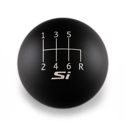 Billetworkz Weighted Shift Knob - 6-Speed Si Standard Engraving - Honda