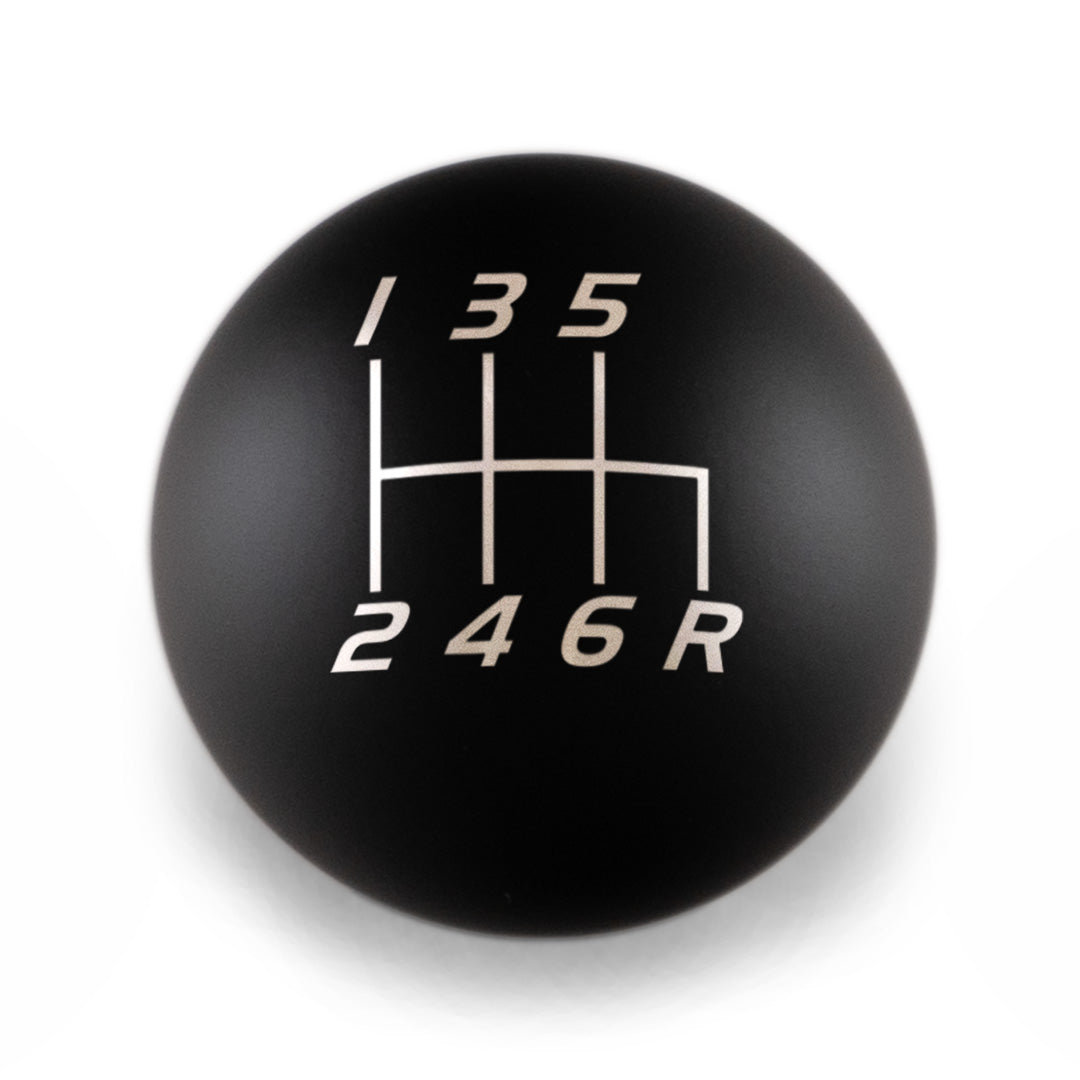 Billetworkz Weighted Shift Knob - 6-Speed Velocity Engraving for Honda