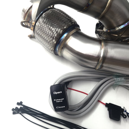 Can Am Maverick R Shocker Downpipe (electronically adjustable exhaust!) BRP