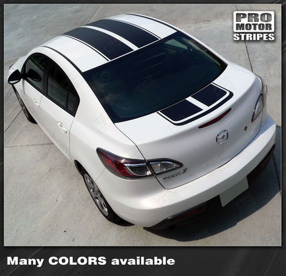 Mazda 3 2009-2013 Coupe Rally Racing Dual Stripes