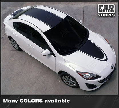 Mazda 3 2009-2013 Coupe Rally Racing Stripes