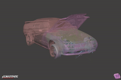Mazda RX7 (FC3S) 3D Scan (1985-1992)