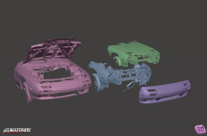 Mazda RX7 (FC3S) 3D Scan (1985-1992)
