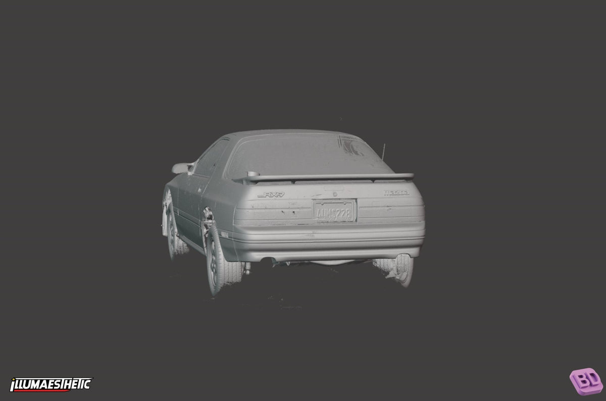 Mazda RX7 (FC3S) 3D Scan (1985-1992)