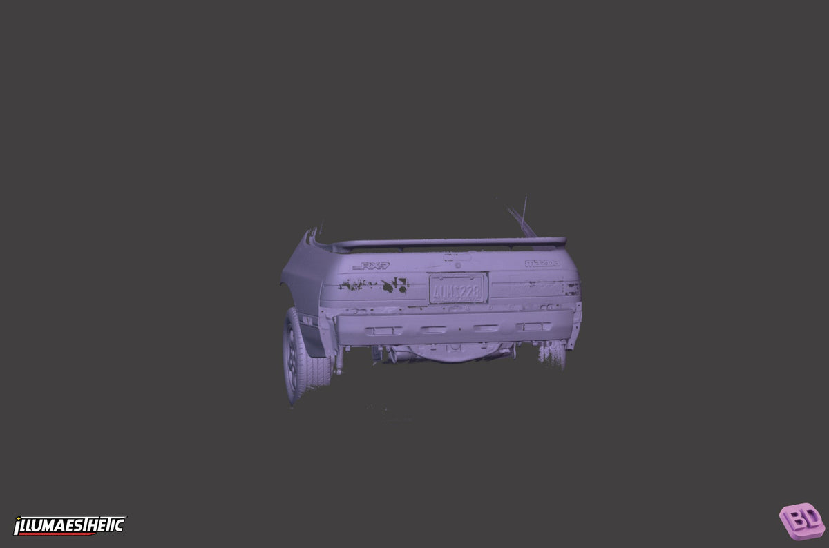 Mazda RX7 (FC3S) 3D Scan (1985-1992)