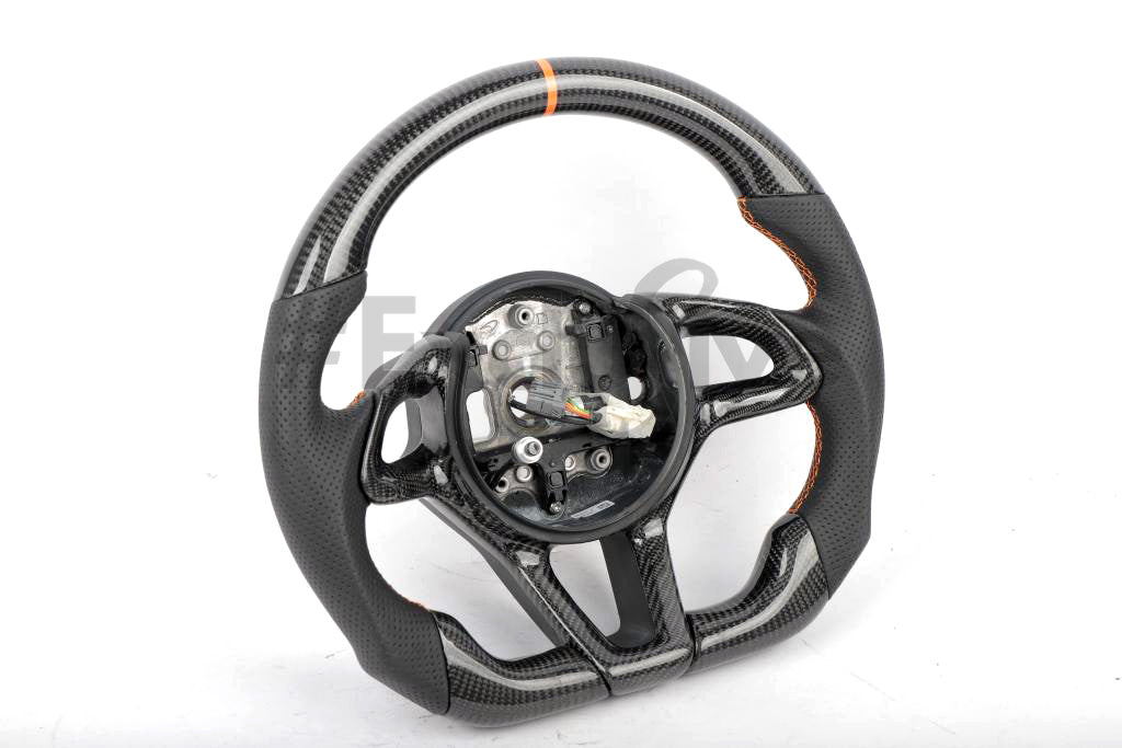 McLaren 570S, 650S, MP4-12C Custom Steering Wheel by Exclusive Steering