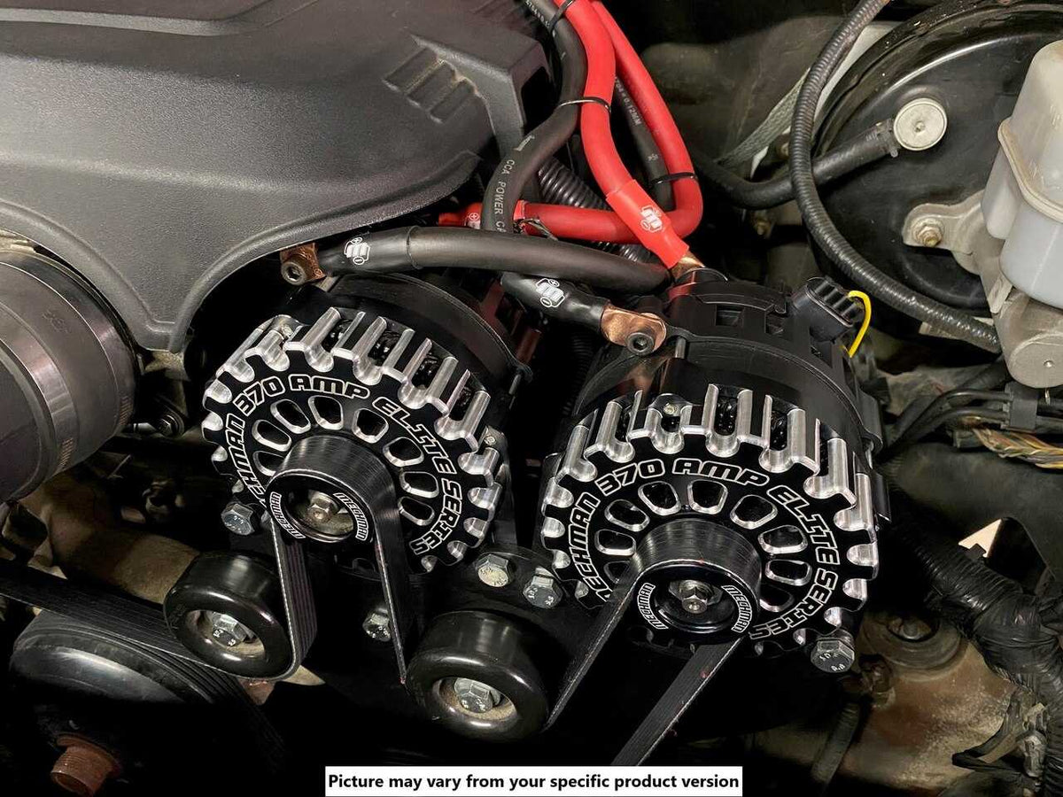 Mechman 800 Amp Mix Match Dual Alternator Kit for 2005 - 2013 GM Trucks