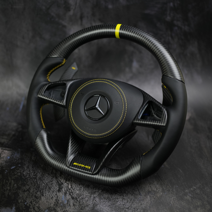 2015-2018 Mercedes Benz AMG | Retrofit for older/ non-AMG Models Available Custom Steering Wheel by Exclusive Steering