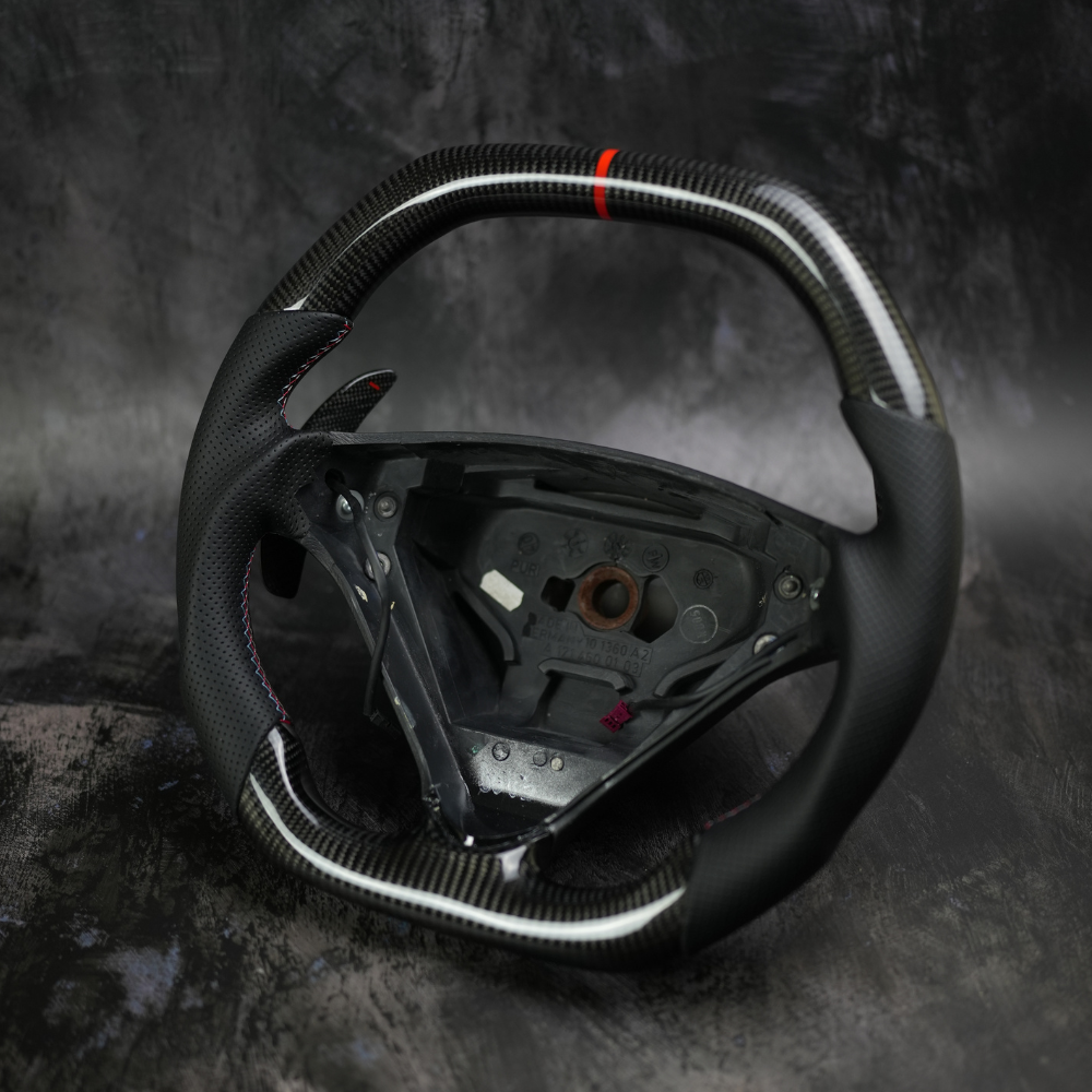 Mercedes Benz C SLK SL W203 R171 Class AMG Custom Steering Wheel by Exclusive Steering