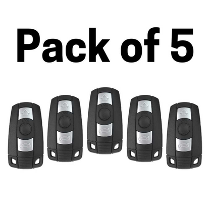 5 Pack - BMW 3 Series 5 Series 2007-2016 CAS3 Smart Key KR55WK49127 / 49123