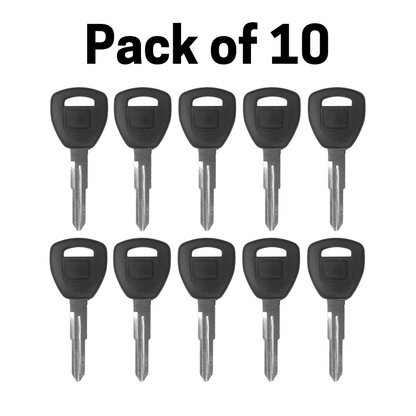 HD106 Honda Acura Transponder Key 1997-2006 (10 Pack)