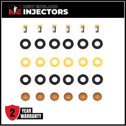 Fuel Injector Rebuild Kit Bosch 0280150126 Fits Dodge 3.0L 2.7L V6 1982–1991