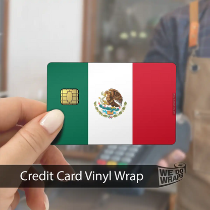 Mexican Flag | NFC Key Card Wrap