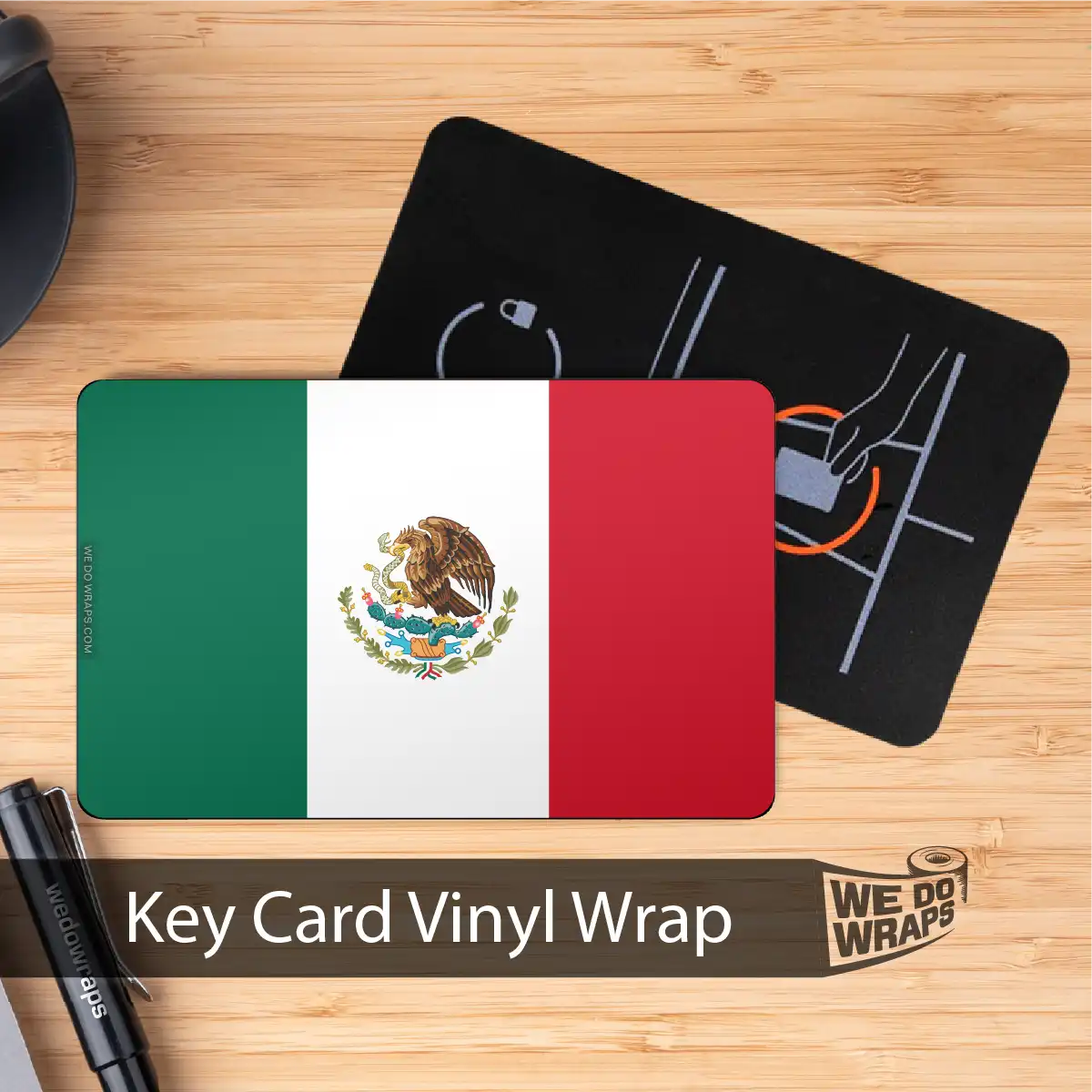 Mexican Flag | NFC Key Card Wrap