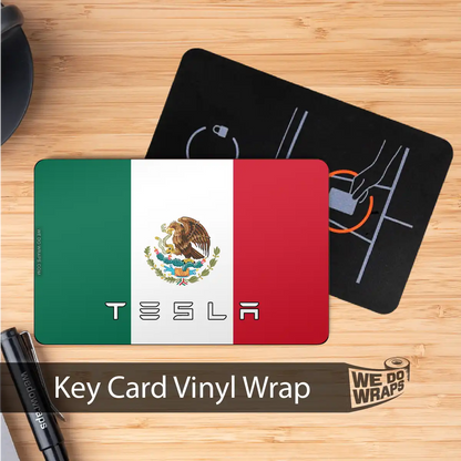 Mexican Flag | NFC Key Card Wrap