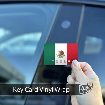 Mexican Flag | NFC Key Card Wrap