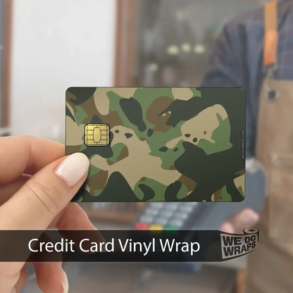 Military Green Camo | NFC Key Card Wrap