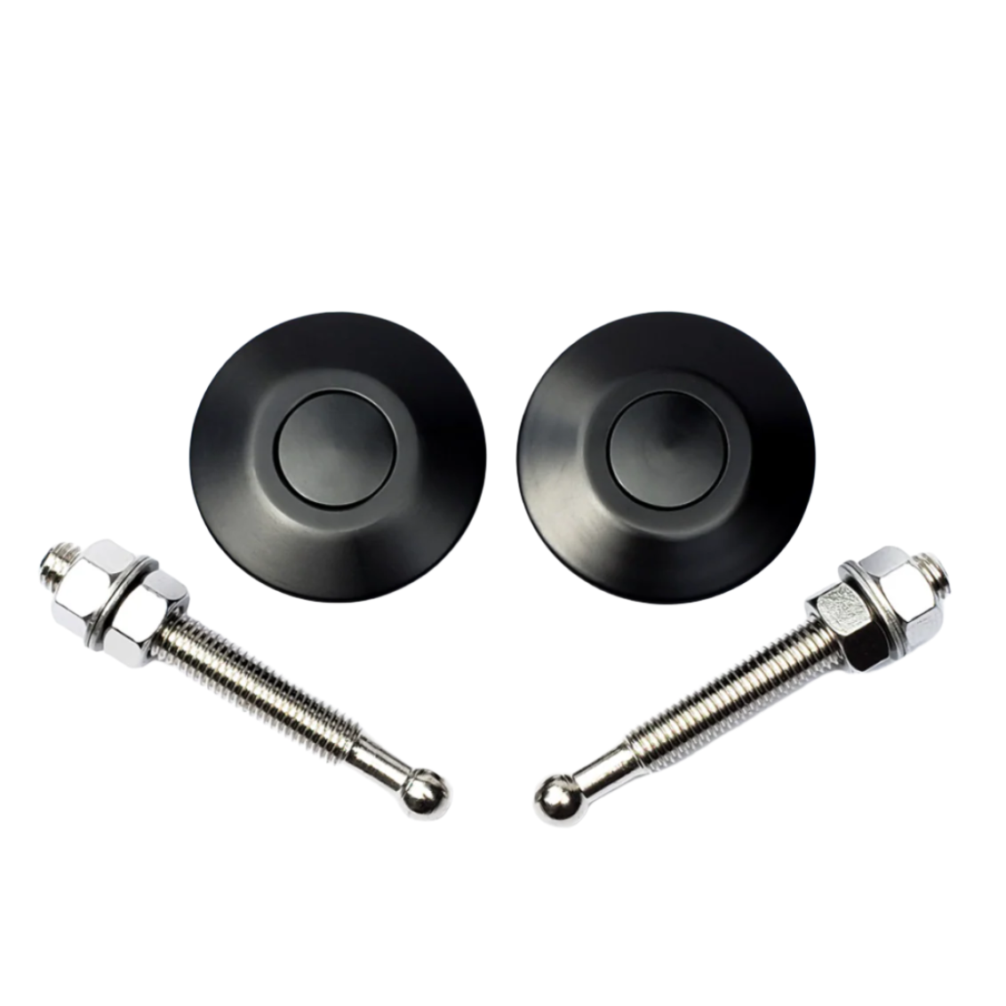 Mini Hood Quick Pin (Black) Pair