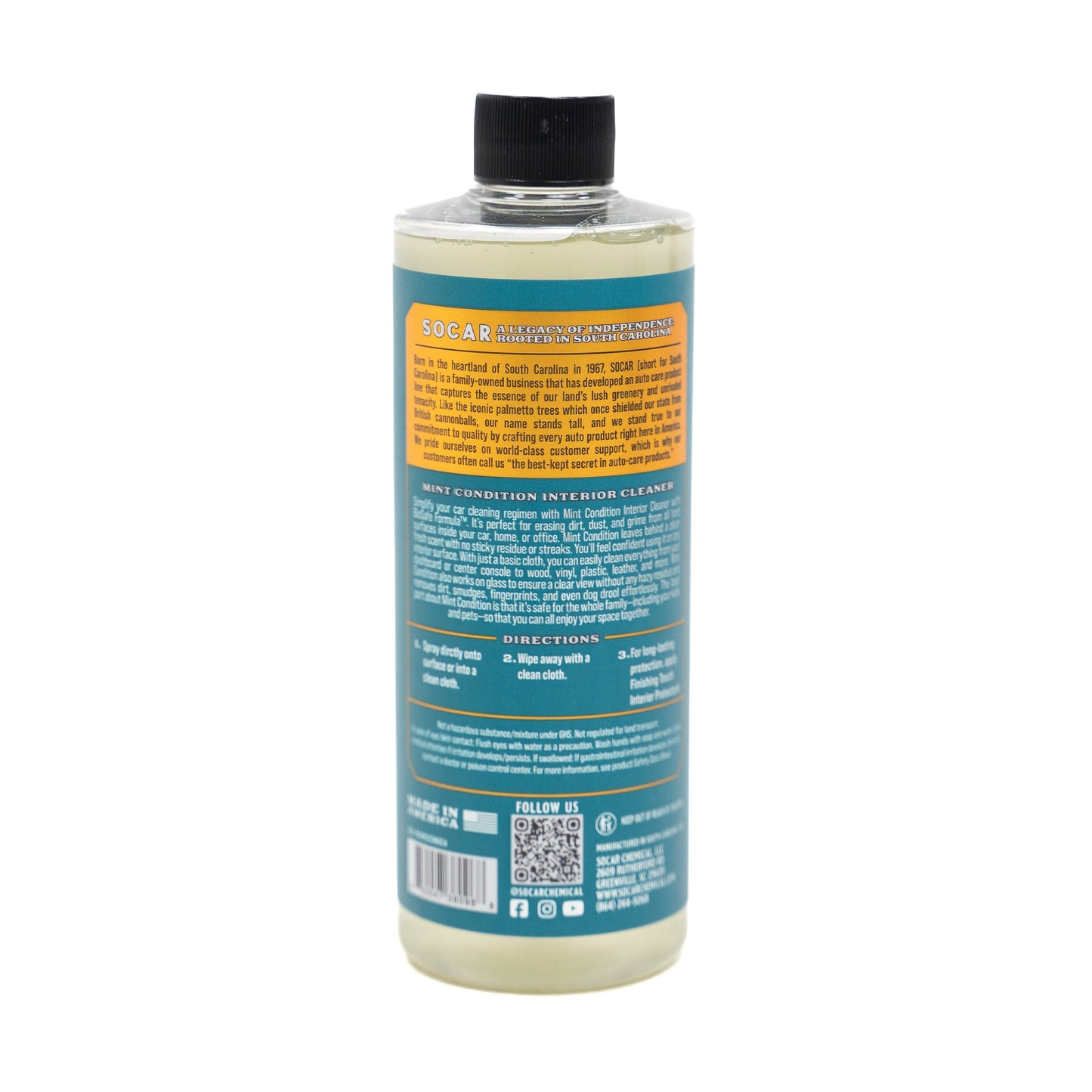 Mint Condition Interior Cleaner with BioSafe Formula™