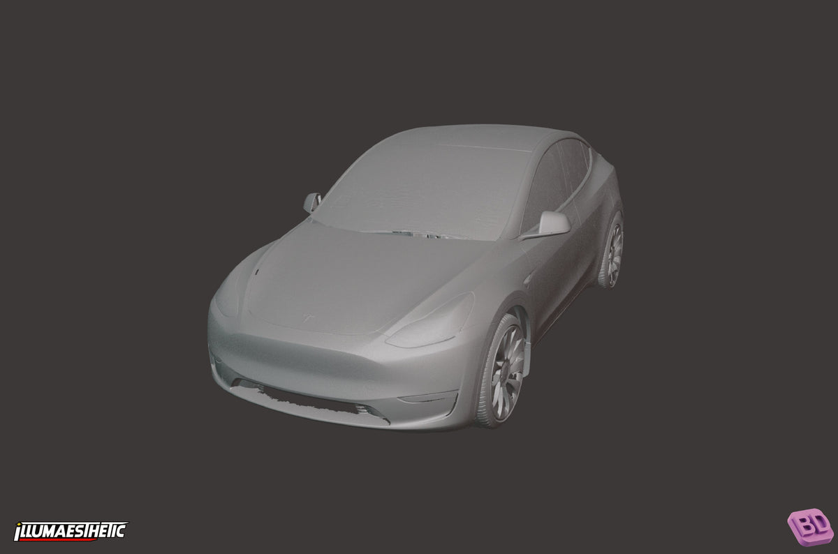 Tesla Model Y 3D Scan (2020-2024)