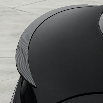 TESLA MODEL 3 HIGHLAND REAR TRUNK SPOILER REAL PRE-PREG DRY CARBON FIBER MATTE OR GLOSS