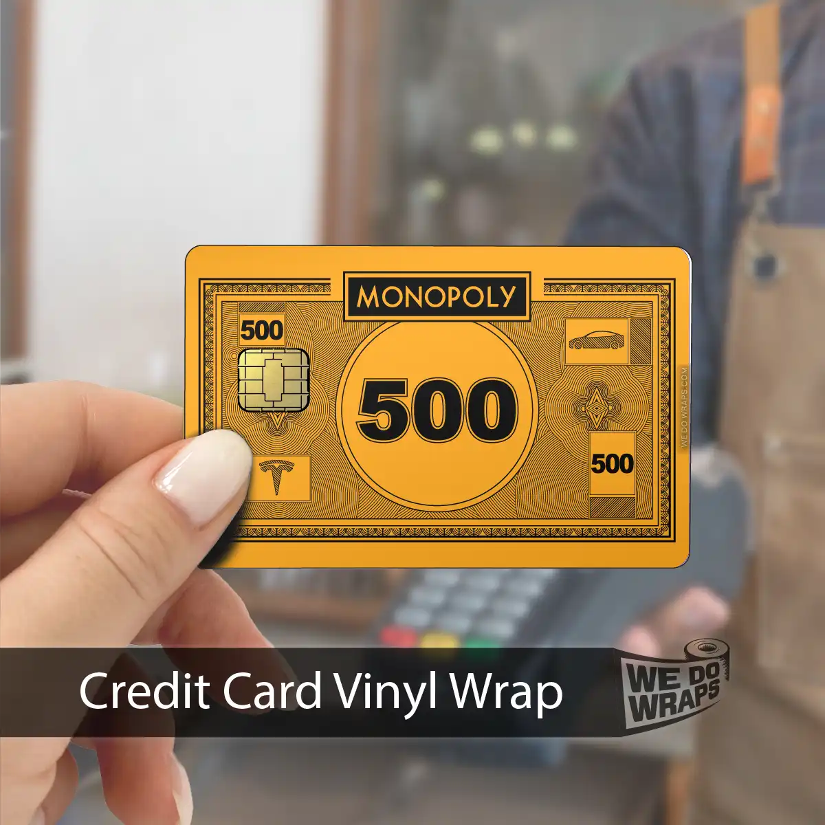 Tesla-opoly Money | NFC Key Card Wrap