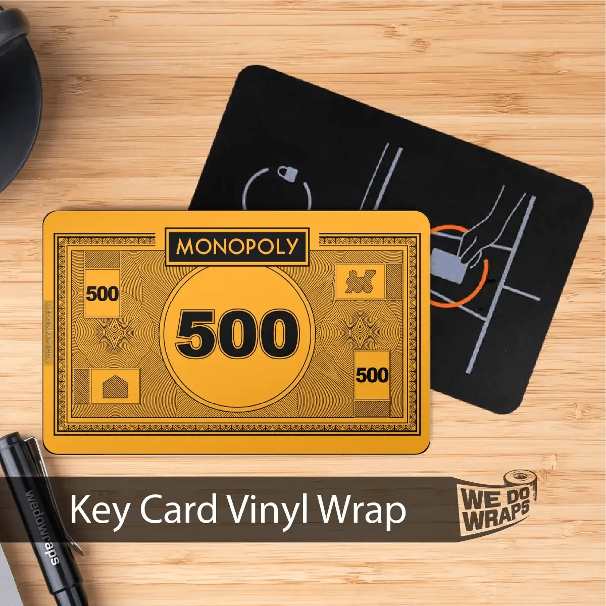 Tesla-opoly Money | NFC Key Card Wrap