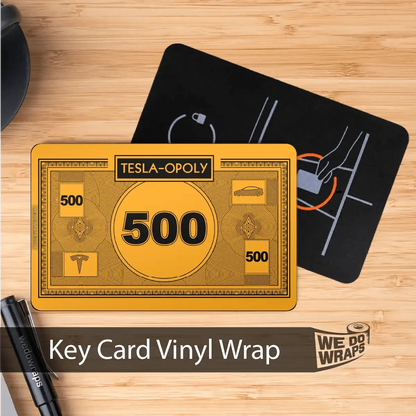 Tesla-opoly Money | NFC Key Card Wrap