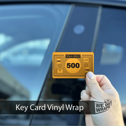 Tesla-opoly Money | NFC Key Card Wrap