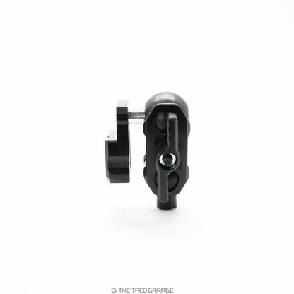 Radio Mic Mount with 1" Ball Adapter (Machined Aluminum)