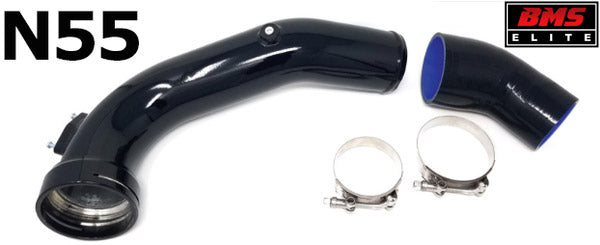 BMS Elite Aluminum Replacement N55 BMW Chargepipe - Burger Motorsports 