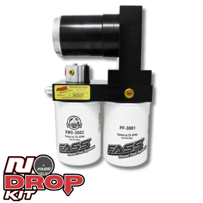 FASS 05-18 / 21-23 Dodge Cummins 2500/3500 100gph No Drop Titanium Plus Fuel System