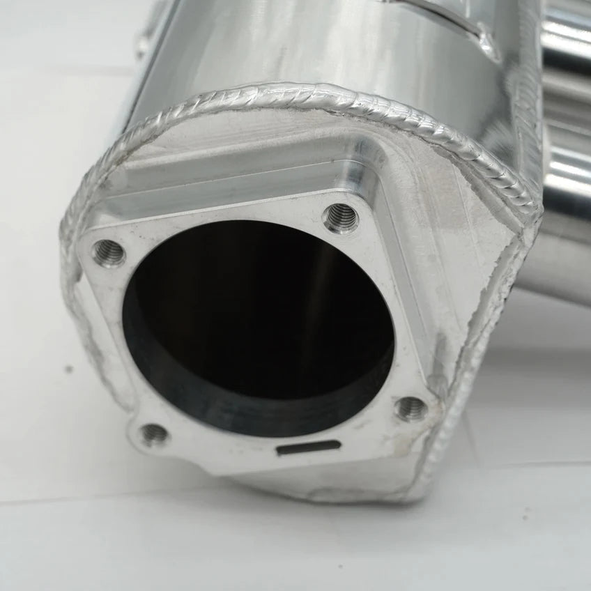 BULL BOOST Polished Aluminum Intake Manifold for 90-93 Mazda MX-5 Miata NA6CE 1.6L