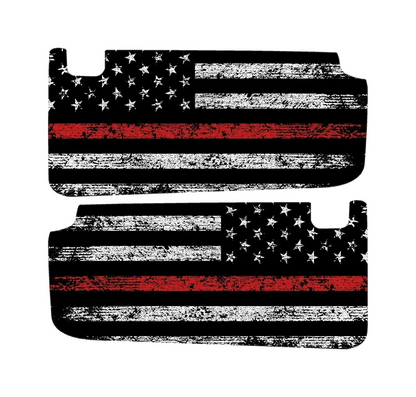 Freedom Series Sun Visor Overlays (Printed Series) - 2024+ Ranger Raptor (with Homelink)
