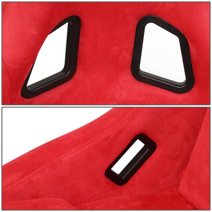 Prisma Ultra Style Fixed Back Bucket Racing Seat - FRP