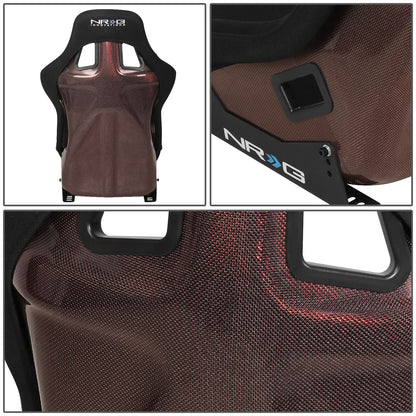 Racing Bucket Seat - Large - Carbon Fiber