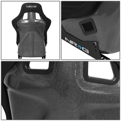 Large Bucket Racing Seat - Carbon Fiber
