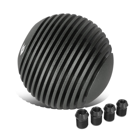Heatsink Style Ball Shift Knob - 50MM - Gunmetal