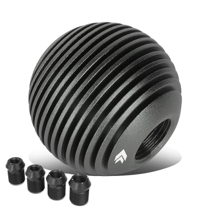 Heatsink Style Ball Shift Knob - 50MM - Gunmetal