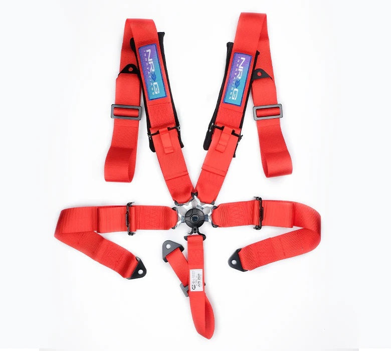 HARNESS 5-POINT CAMLOCK RED 3I