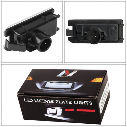 LED License Plate Lamp - 13-19 Fiat 500 / 15-17 Dodge Viper / 14-20 Jeep Grand Cherokee / 17-20 Maserati Levante - White