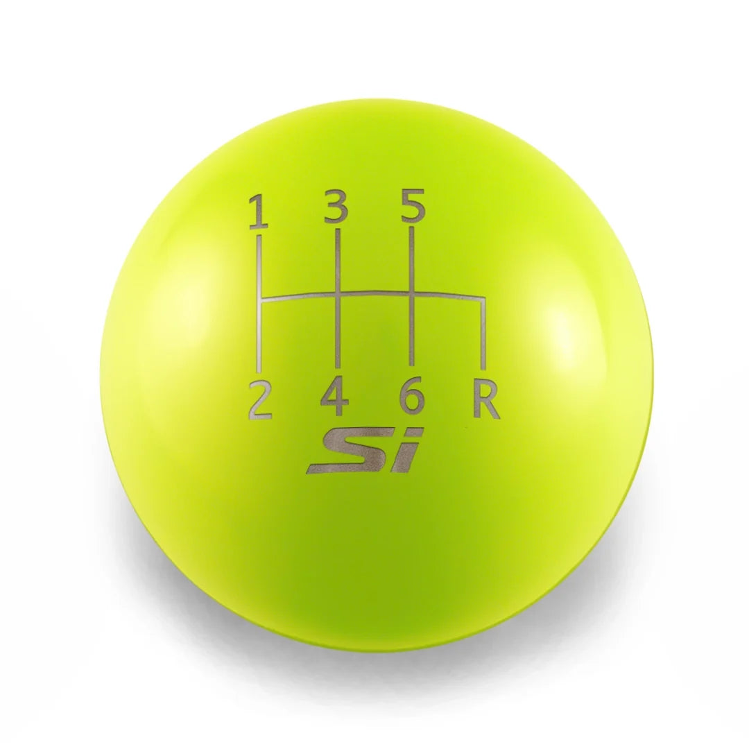 Billetworkz Weighted Shift Knob - 6-Speed Si Standard Engraving - Honda