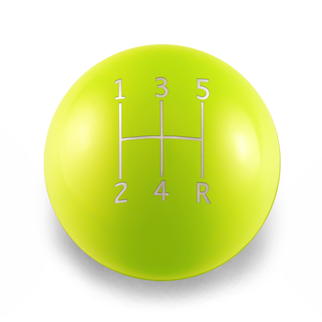 Billetworkz Weighted Shift Knob - 5-Speed Standard Engraving - Honda