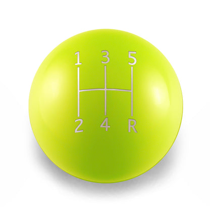 Billetworkz Weighted Shift Knob - 5-Speed Standard Engraving - Honda
