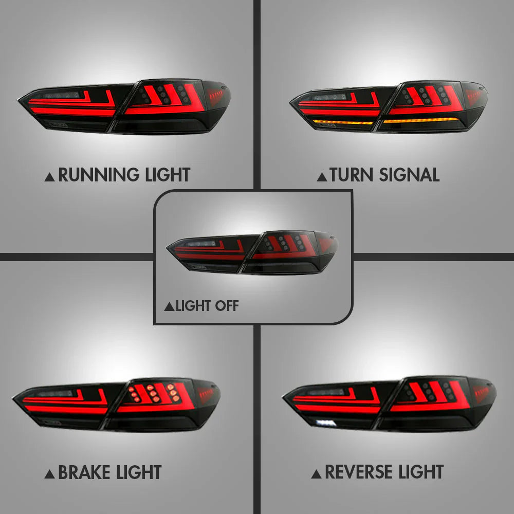 NTXGlow LED Tail Lights Lexus Style (2018-2023 Toyota Camry)