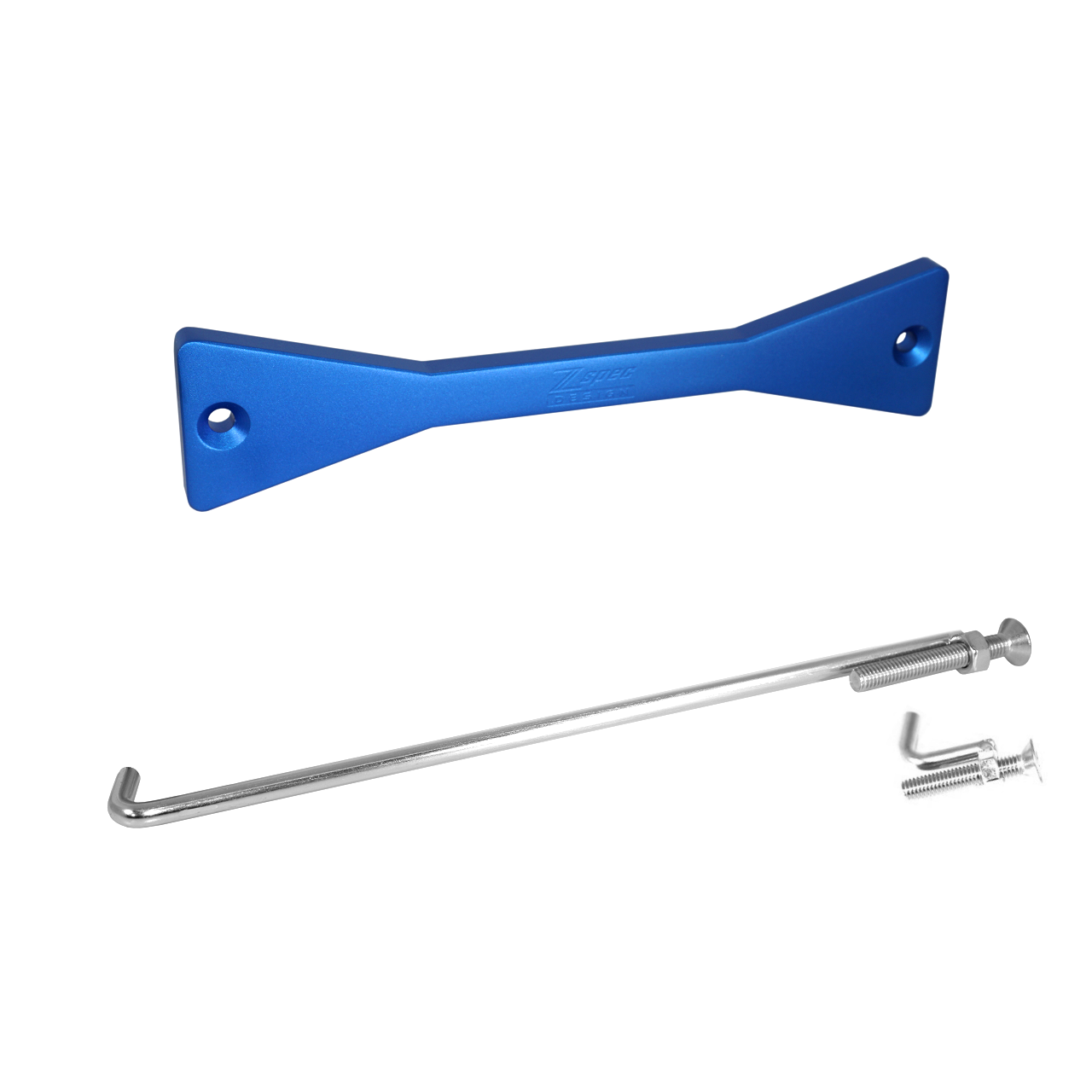 ZSPEC Battery Hold Down/Bracket for '03-09 Nissan 350z Z33, Billet w/ Stainless Hardware