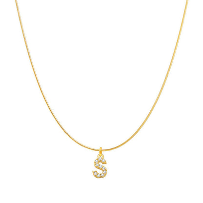 Fashion Personality Round Snake Clavicle Chain Female